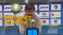 Conférence de presse Havre AC - RC Lens (1-0) : Oswald TANCHOT (HAC) - Eric SIKORA (RCL) - 2017/2018