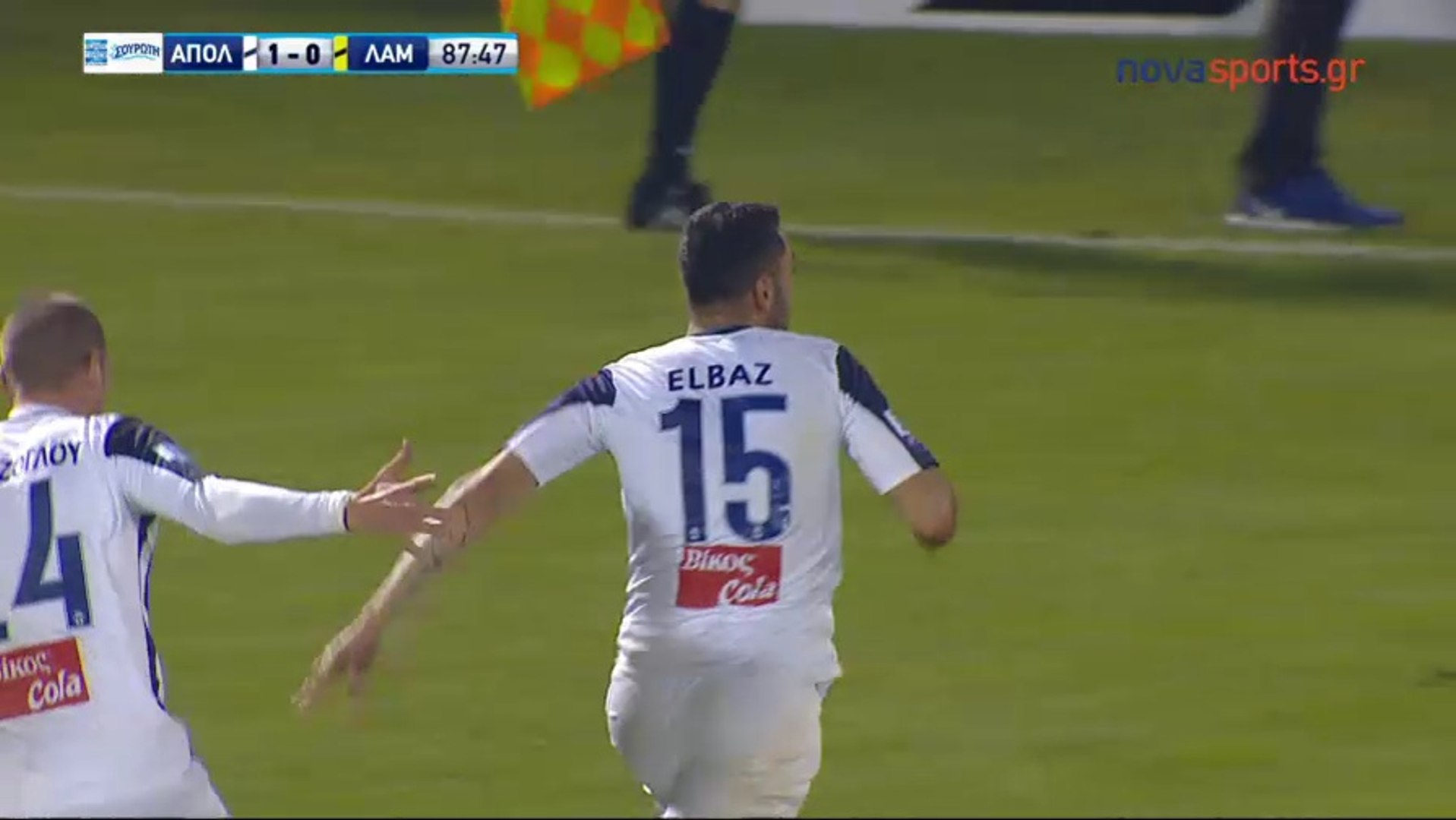 Eli Elbaz AMAZING Goal - Apollon Smyrnis 1 - 0 Lamia 25.11.2017 - video  Dailymotion