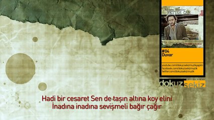 Fettah Can - Duvar  (Lyrics video)