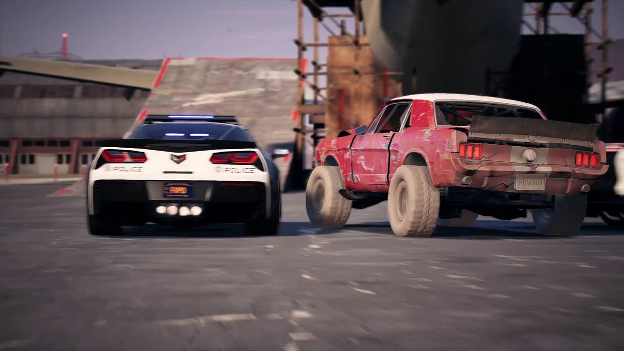 Nfs payback  police destruction