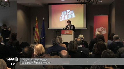 Puigdemont llama a ratificar voluntad independentista en eleccio
