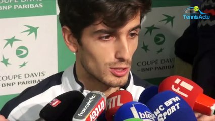 Coupe Davis 2017 - FRA-BEL - Pierre-Hugues Herbert: "Richard Gasquet est un magicien"