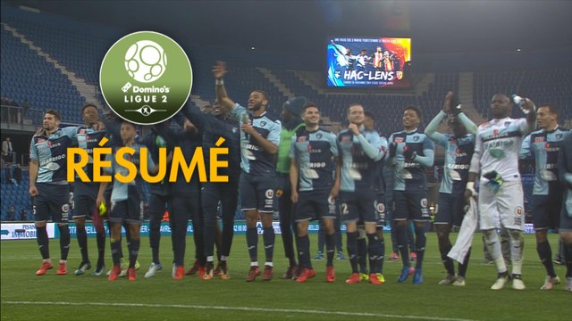 Havre AC - RC Lens (1-0) - Résumé - (HAC-RCL) / 2017-18