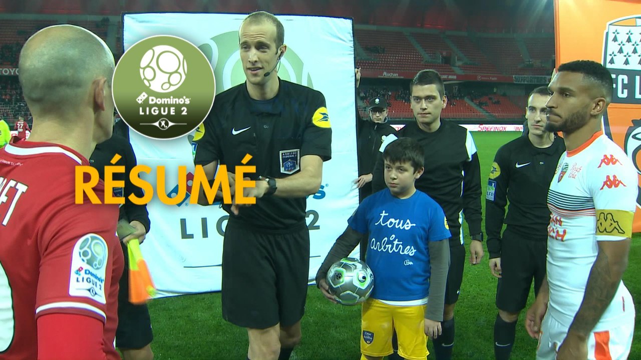 Valenciennes FC - FC Lorient (4-2)  - Résumé - (VAFC-FCL) / 2017-18