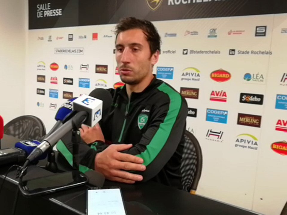 Florian Nicot après La Rochelle - Section Paloise : "On va pas dire qu'on méritait de ramener quelque chose"