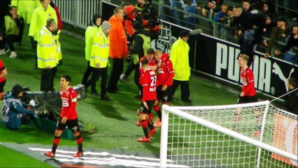 25/11/17 : SRFC-FCN : célébration Wahbi Khazri (88')