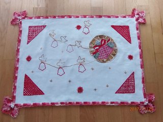 Mantelito  "campanas navideñas" parte VIII y última