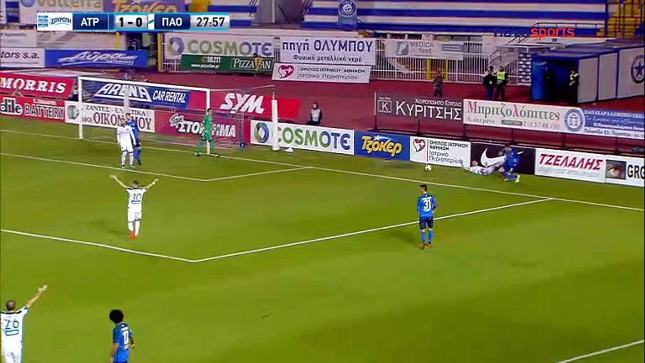 Atromitos 1-1 Panathinaikos - Full Highlights - 25.11.2017 [HD]