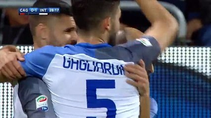 Cagliari - Inter 0-1 GOAL Icardi 25-11-2017