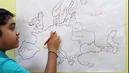Countries of Europe Easy way to learn: Learn with Amar