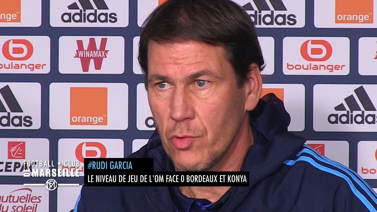 Garcia pas satisfait par le niveau de jeu de so...