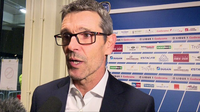 ESTAC 3-0 Angers SCO⎥Réaction de Jean-Louis Garcia