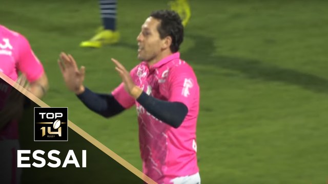 TOP 14 - Essai Julien ARIAS (SFP) - Agen - Paris - J11 - Saison 2017/2018