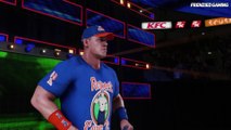 WWE 2K18 John Cena Vs AJ Styles WWE Championship Match