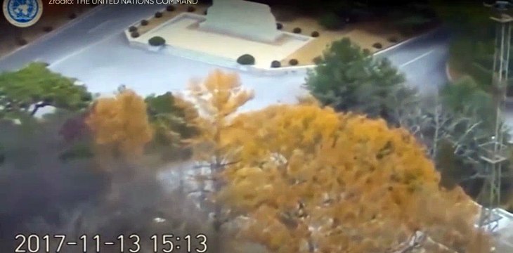 Ucieczka żołnierza z Korei północnej 2017.11.25