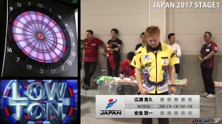 安食 賢一(JAPAN16)　VS　広瀬 貴久　‐JAPAN2017 STAGE1 BEST32