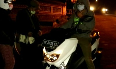 Hujan Abu Gunung Agung, Warga Panik