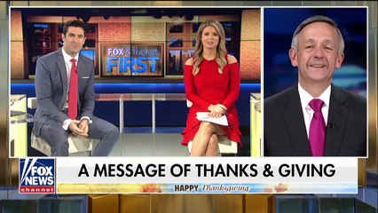Pastor Robert Jeffress shares a Thanksgiving message