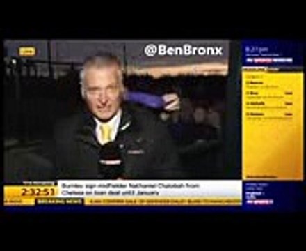 Fan attacks Sky Sports News Reporter With A Dildo Transfer Deadline Day