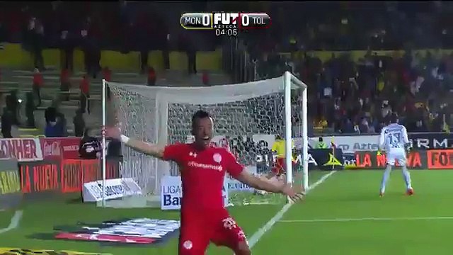 Fernando Uribe Goal ~ Monarcas vs Toluca 0-1
