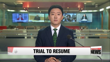 Criminal trial of former president Park Geun-hye to resume Monday