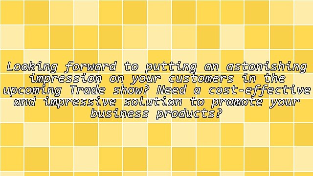 Tension Fabric Displays - A Great Choice for Trade Fairs