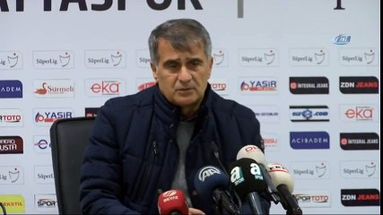 Şenol Güneş: "3 Puanlık İsteğimizi Sahaya Yansıtamadık"