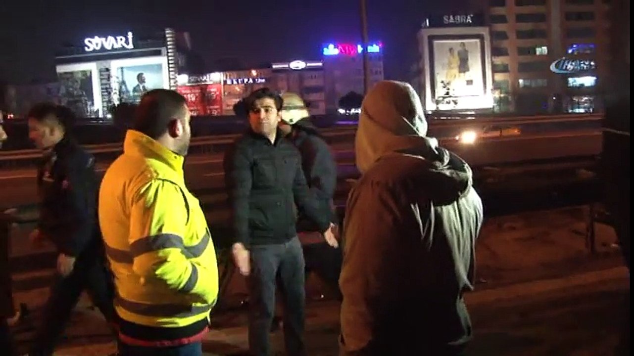 Basın Ekspres Yolunda Zincirleme Kaza: 9 Araç Birbirine Girdi
