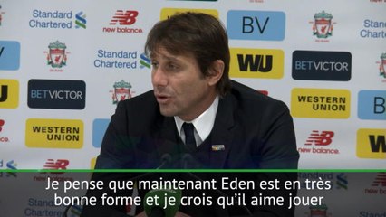 13e j. - Conte: "Je vois une bonne relation Morata-Hazard"