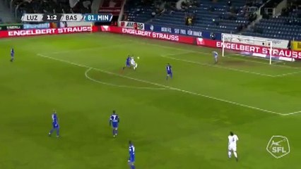 Luzern 1:3 Basel  ( Swiss Super League. 25 November 2017)