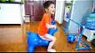 Learn Colors with Soccer balls and Bouncy Animals! Baby Xavi with Animals Skippy Balls for kids