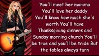 Miranda Lambert ~ To Learn Her (Lyrics)