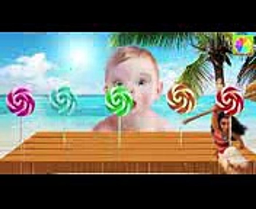 Colors for Children to Learn with Lollipop - Colours for Kids to Learn - Learning Educational Videos