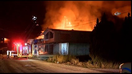 Mobilya Atölyesi Alev Alev Yandı