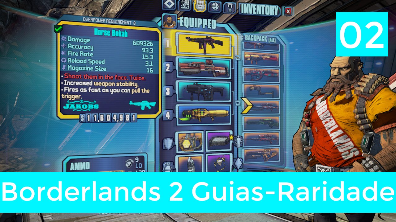 Guia de Raridade - Borderlands 2 Guias 02