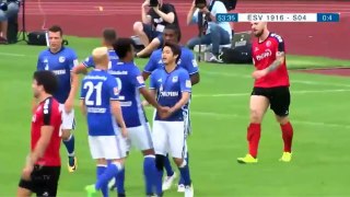 内田篤人 復活2ゴール!! エアケンシュヴィック戦 Atsuto Uchida 2goal 08/07/2017