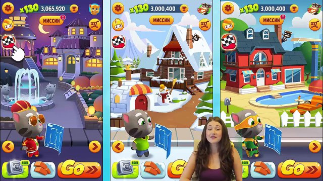 Говорящий ТОМ БЕГ ЗА ЗОЛОТОМ супер КОТ против КОРОЛЯ Тома мультик для детей #УШАСТИК KIDS-smrmD7oiBW4