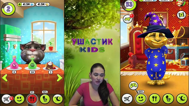 ГОВОРЯЩИЙ ТОМ Минимульты много ЗЕЛИЙ много МОНЕТ мультик для детей #УШАСТИК KIDS-_MG6_LVRFoQ