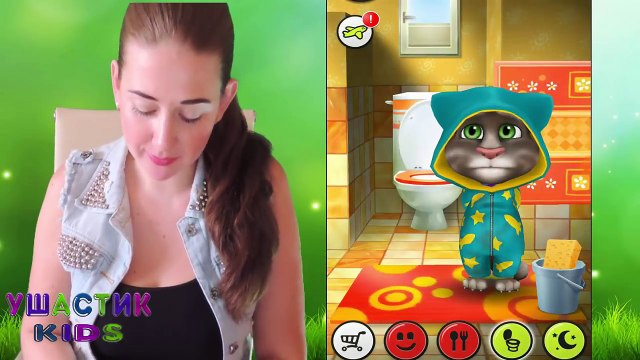 ГОВОРЯЩИЙ ТОМ НОВОЕ в ИГРЕ много ЗЕЛИЙ много МОНЕТ мультик для детей #УШАСТИК KIDS-gszlOrJq6J0