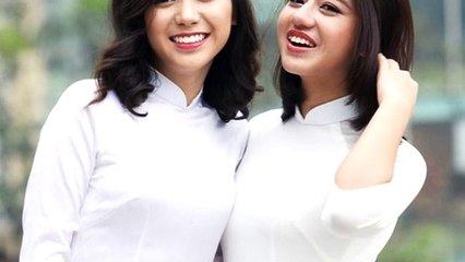 Mặc áo dài tinh khôi rồi đi nhấn mí Hàn Quốc