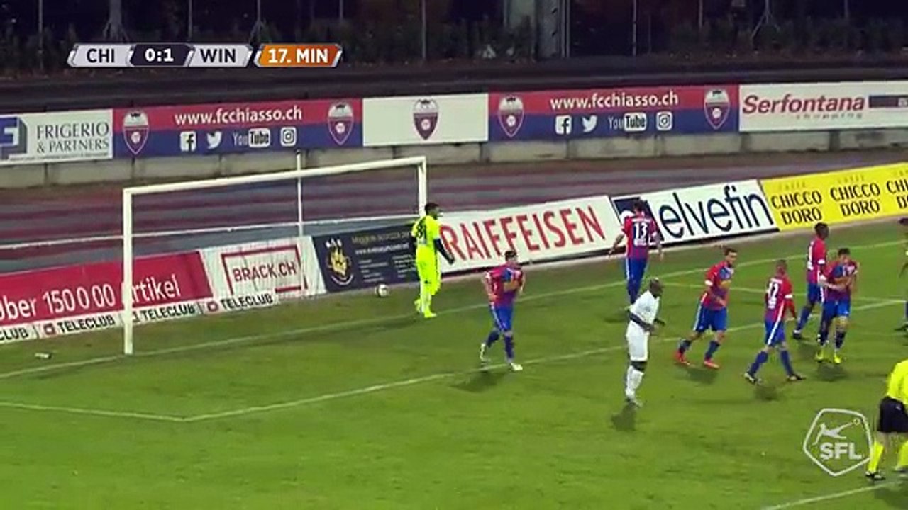 Chiasso 1:1 Winterthur ( Swiss  Challenge  League. 25 November 2017)