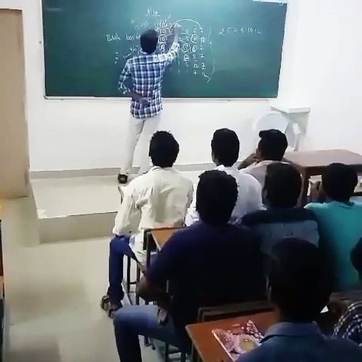 Students making fun