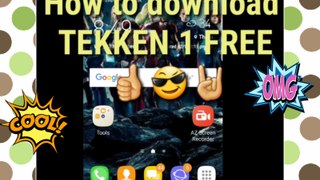How to download TEKKEN 1 on any ANDROID DEVICE - UNRELEASED - ENGLISH