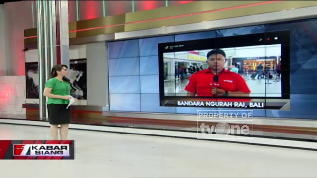 Gunung Agung Meletus: Laporan tvOne Dari Bandara Ngurah Rai, Bali