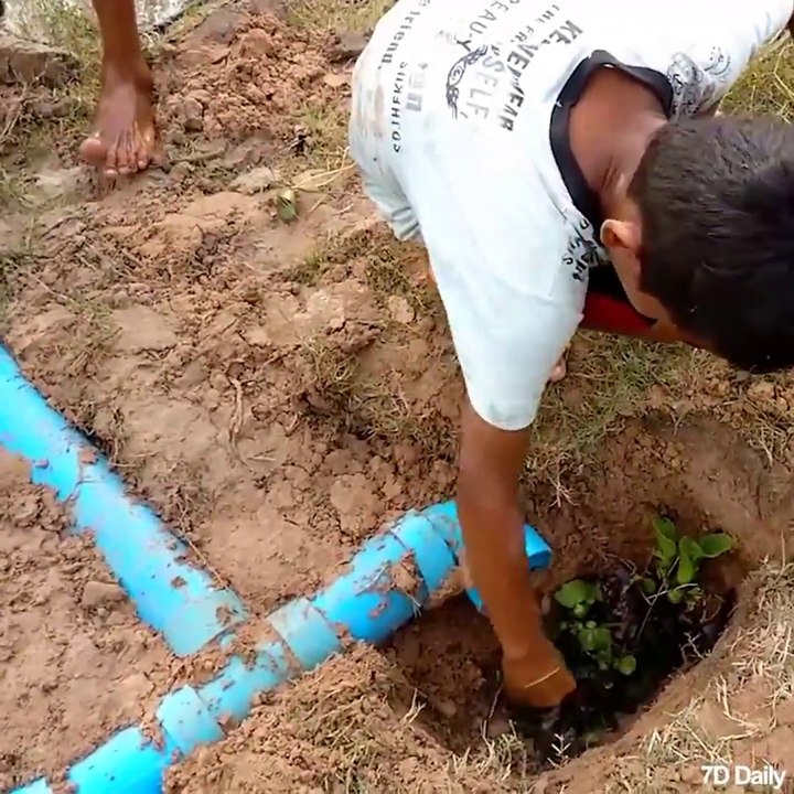 Ces 2 jeunes futés fabriquent un piège à poisson qui fonctionne à merveille