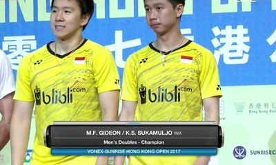 Kevin/Marcus Juara Hong Kong Open 2017