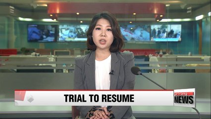 Criminal trial of former president Park Geun-hye to resume Monday