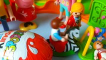 Playmobil i świnka peppa jajka niespodzianki - bajki dla dzieci zabawki