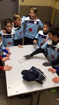 Un chant de victoire de nos U11 après leur belle prestation au plateau de Sanvignes