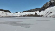 Ördek Gölü Buz Tuttu